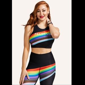 Peloton x WITH Pride Flag Noir in size M for Capri and Bra